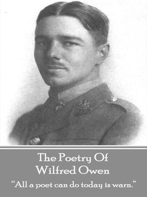 cover image of The Poetry of Wilfred Owen
